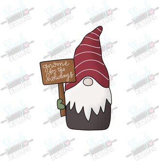 Home Holiday Gnome Cookie Cutter