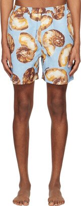 Blue Kenan Swim Shorts