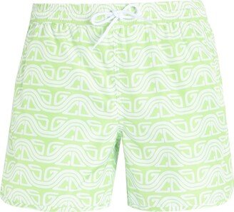 Swim Trunks Acid Green