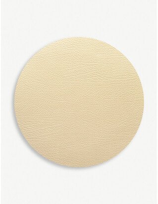 Lind Dna Circle Recycled-leather and Rubber Tablemat