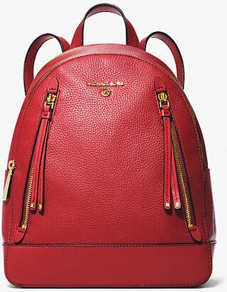 Brooklyn Medium Pebbled Leather Backpack