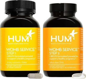 Womb Service Step 1 and Step 2 Dietary Supplements