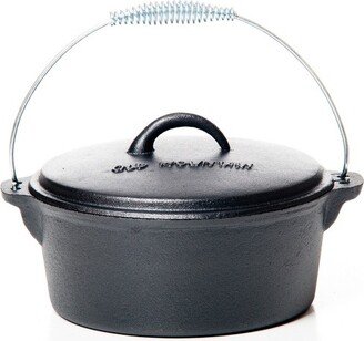 Old Mountain 4.5 Quart Flat Bottom Dutch Oven