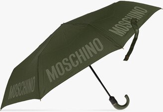 Folding Umbrella With Logo Unisex - Green-AC