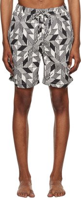 Black Hydra Swim Shorts