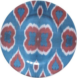 Ikat ceramic plate (28cm)