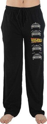 Back to the Future Delorean Sleep Pajama Pants-X-Small