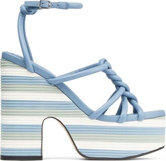 Clare 130mm platform sandals