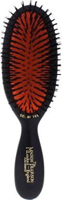 Pocket Sensitive Pure Bristle Brush - SB4 Dark Ruby by for Unisex - 1 Pc Hair Brush