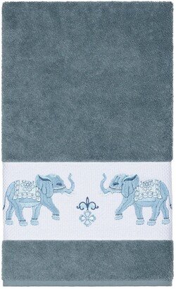 Quinn Embellished Bath Towel - Teal