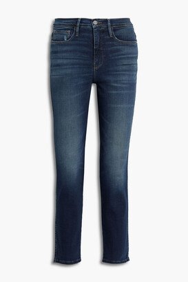 Le Sylvie high-rise straight-leg jeans