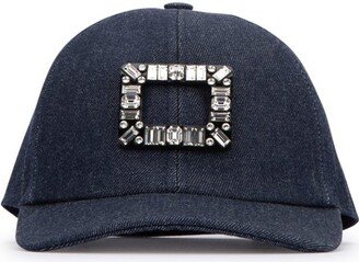 Buckle Embellished Baseball Cap