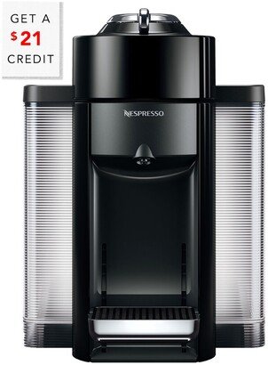 Nespresso By Vertuo Coffee & Espresso Single-Serve Machine With $21 Credit-AA