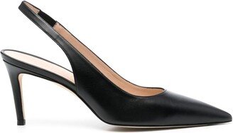 Stuart 75mm slingback pumps