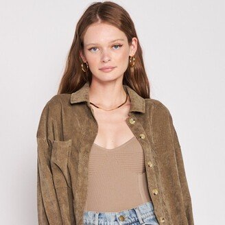 Adeline Oversized Corduroy Shirt