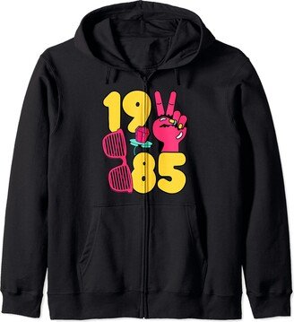 80s Reunion Class of 1985 Class of 1985 Graduation High School College Reunion Zip Hoodie