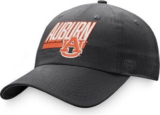 Men's Charcoal Auburn Tigers Slice Adjustable Hat