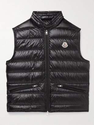 Gui Slim-Fit Logo-Appliquéd Quilted Shell Down Gilet