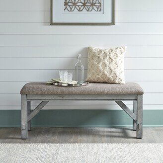 Newport Smokey Gray Carbon Dining Bench