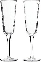 Puro Toasting Flutes, Set of 2