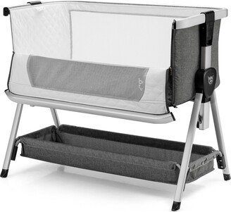 Baby Bed Side Crib Portable Adjustable Infant Travel Sleeper Bassinet