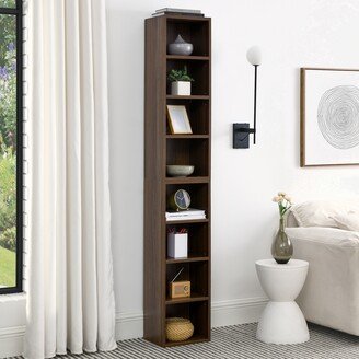 8-Tier Media Tower Rack , Display Bookshelf