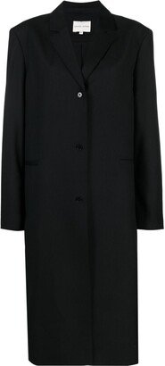 Tido single-breasted virgin wool coat