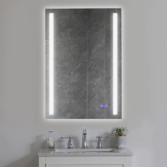 TONWIN Frameless LED Illuminated Bathroom Mirror