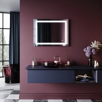 LED Bathroom Vanity Mirror Wall Anti-Fog Horizontal or Vertical