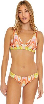 Whirlpool Elliana Reversible Halter Top (Multi) Women's Swimwear