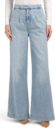 Pleated Trouser Jeans for Women