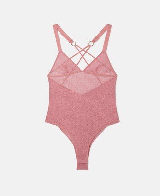 Monogram Mesh Bodysuit