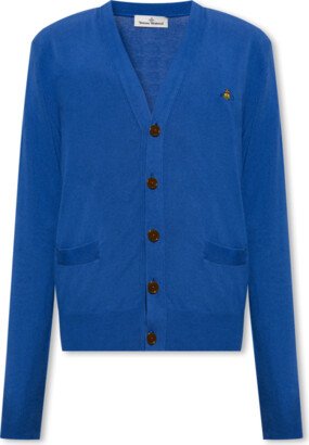 Cardigan With Logo-AA