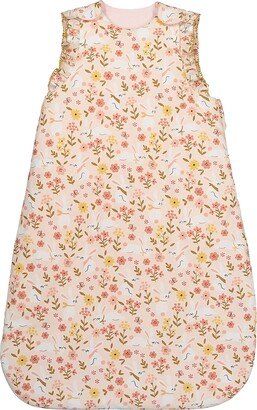 La Redoute Interieurs Floral Rabbit Organic Cotton Percale Sleep Bag