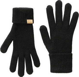 Ribbed Gloves in Pure Merino Virgin Wool-AC