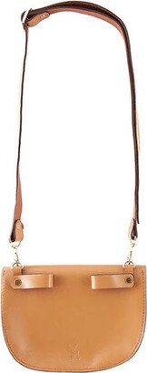 Maison Eli Belt Bag Black Distressed Brown