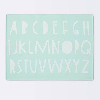 Silicone Place Mat with Decal - Cloud Island™ Green Alphabet