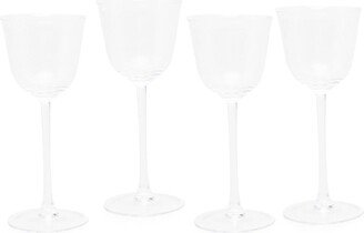 Ann Demeulemeester X Serax Grace red wine glasses (set of 4)