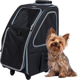 Pet Carrier, Dog Carrier for Small Size Pets, 5-in-1 Ventilated Carrier Bag for Cats & Dogs, Pepper