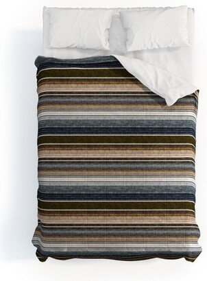 Little Arrow Design Co Serape Southwest Stripe Cool Made To Order Full Comforter Set