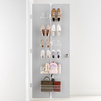 Elfa Utility Wire Shoe Storage Over the Door Rack White