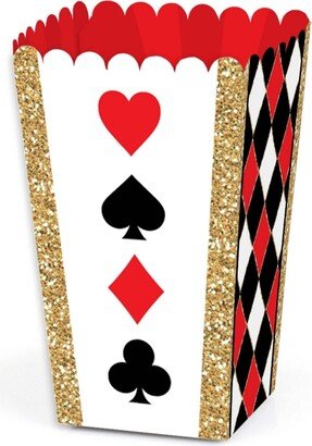 Big Dot Of Happiness Las Vegas - Casino Party Favor Popcorn Treat Boxes - Set of 12