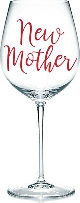 New Mother - Vinyl Sticker Decal Transfer Label For Glasses, Mugs, Bottle, Gift Wrapping. Announcement, Baby Shower Gift. Parent, Family