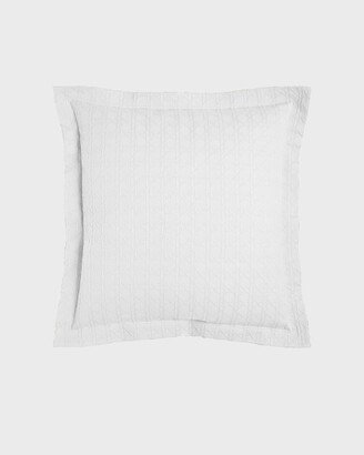 European Marcus Collection Cane Matelasse Sham