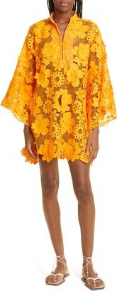 Retro Lace Cover-Up Caftan