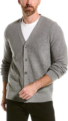 Cashmere V-Neck Cardigan-AF