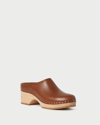 Maude Safari Leather Clog