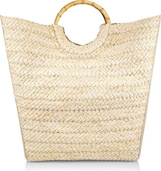 Jerrica Straw Tote Bag