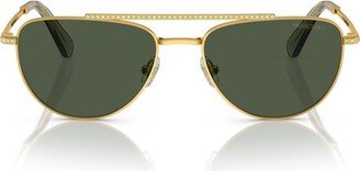 Pilot Frame Sunglasses-AM