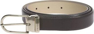 Brown Leather Women's Belt-AA